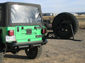 Fab Fours 1997 2018 Jeep TJ LJ JK Rear Tire Carrier (needs base bumper)