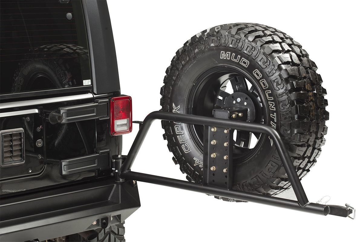 Fab Fours 1997 2018 Jeep TJ LJ JK Rear Tire Carrier (needs base bumper)