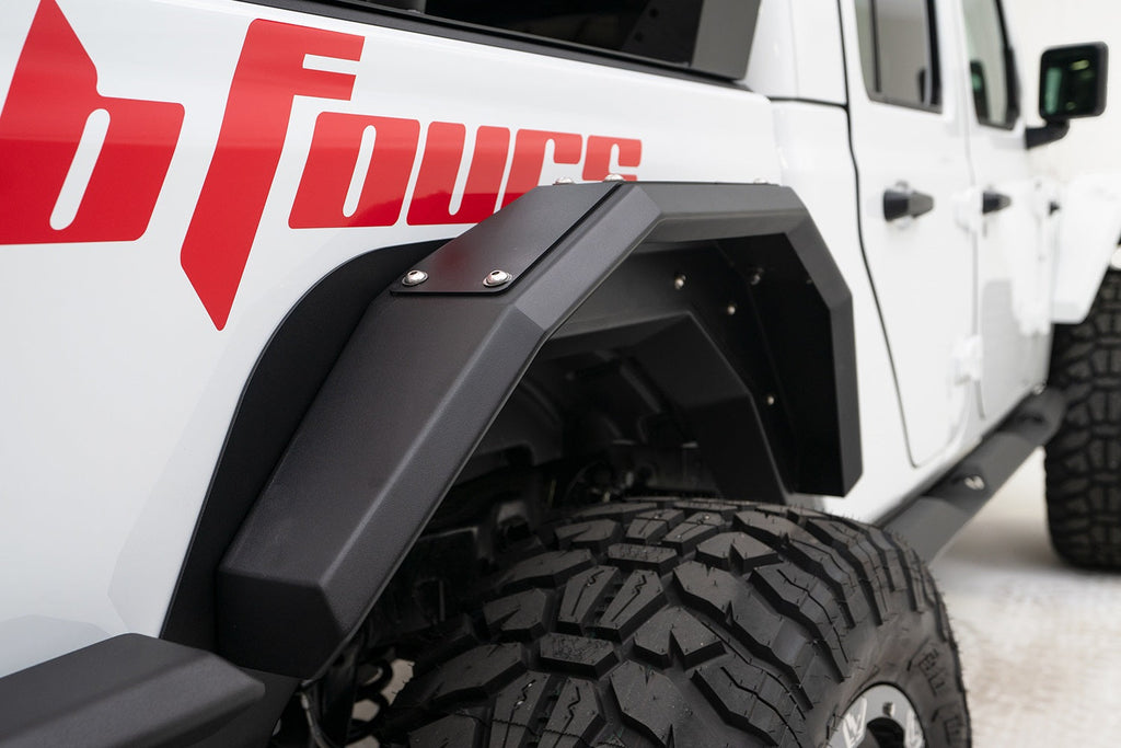 Fab Fours 2020 2024 JT Gladiator Rear Fender w Flare