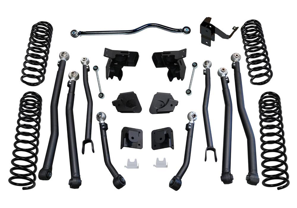 Superlift 4 JEEP WRANGLER JKU LONG ARM KIT - NO SHOCKS