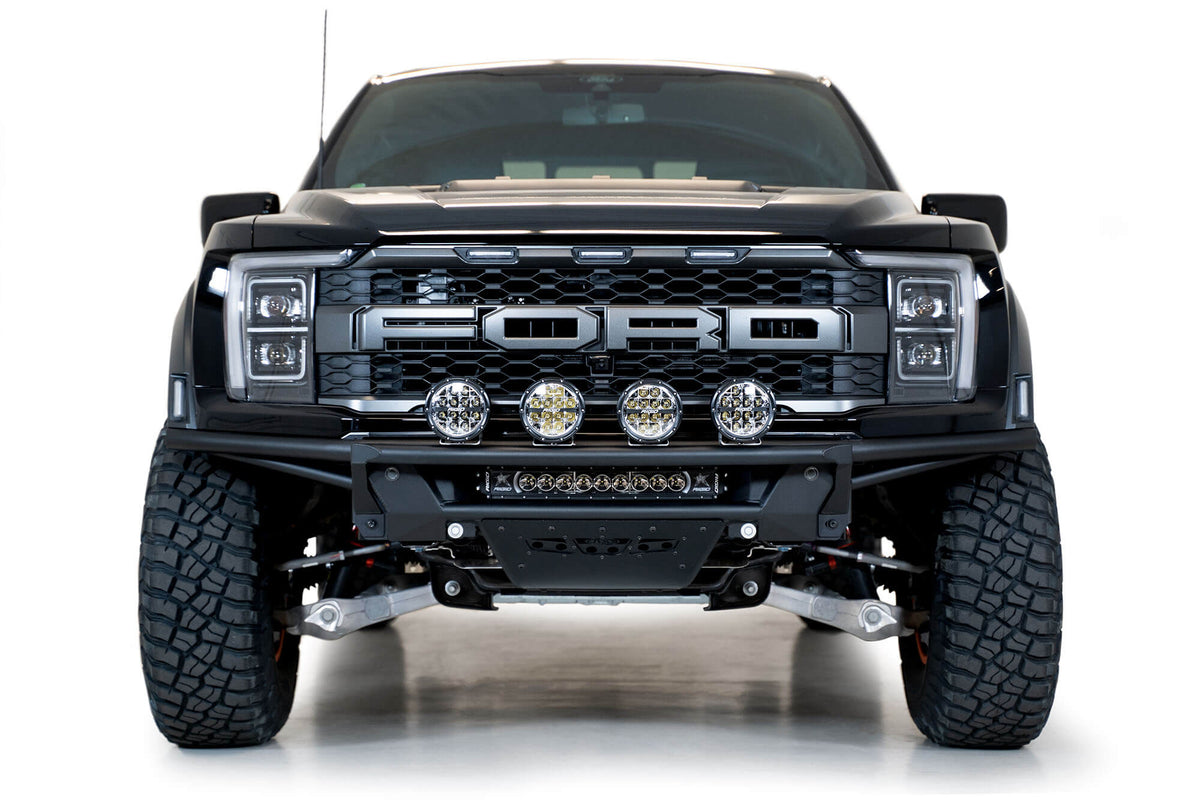 Addictive Desert Designs 2021-2025 Ford Raptor Addictive Desert Designs PRO Bolt-On Add-On Light Hoop