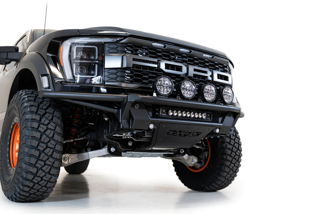 Addictive Desert Designs 2021-2025 Ford Raptor Addictive Desert Designs PRO Bolt-On Add-On Light Hoop