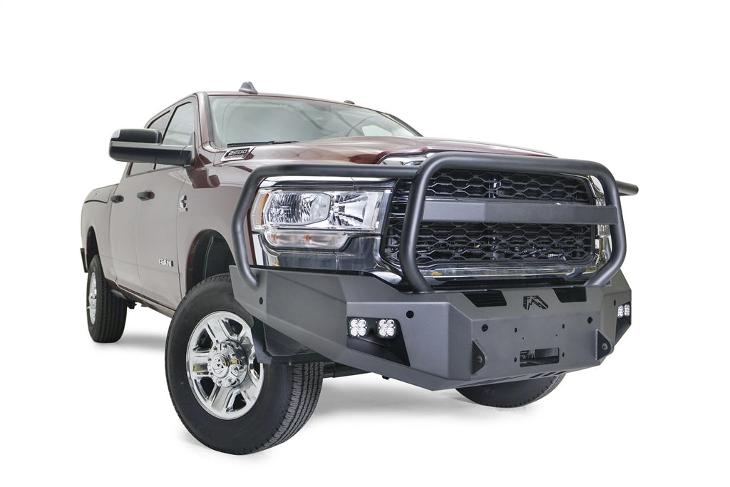 Fab Fours 2019 2026 2019-2020 Dodge HD 2500-3500 Premium front bumper w full grill guard Bare