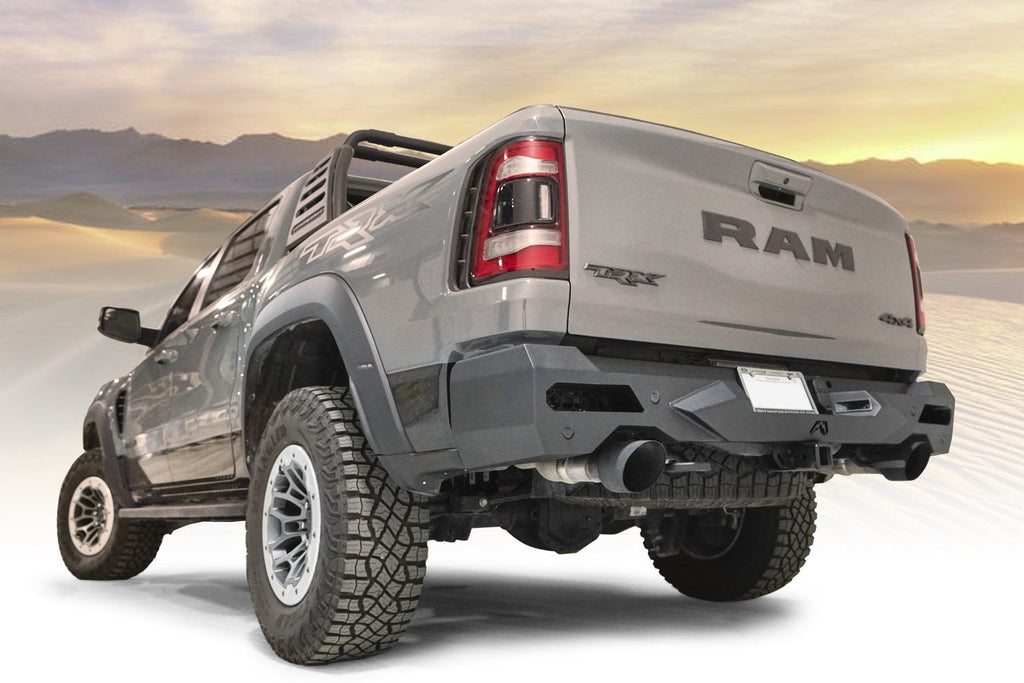 Fab Fours 2021 2025 Dodge Ram TRX Vengeance Rear Bare