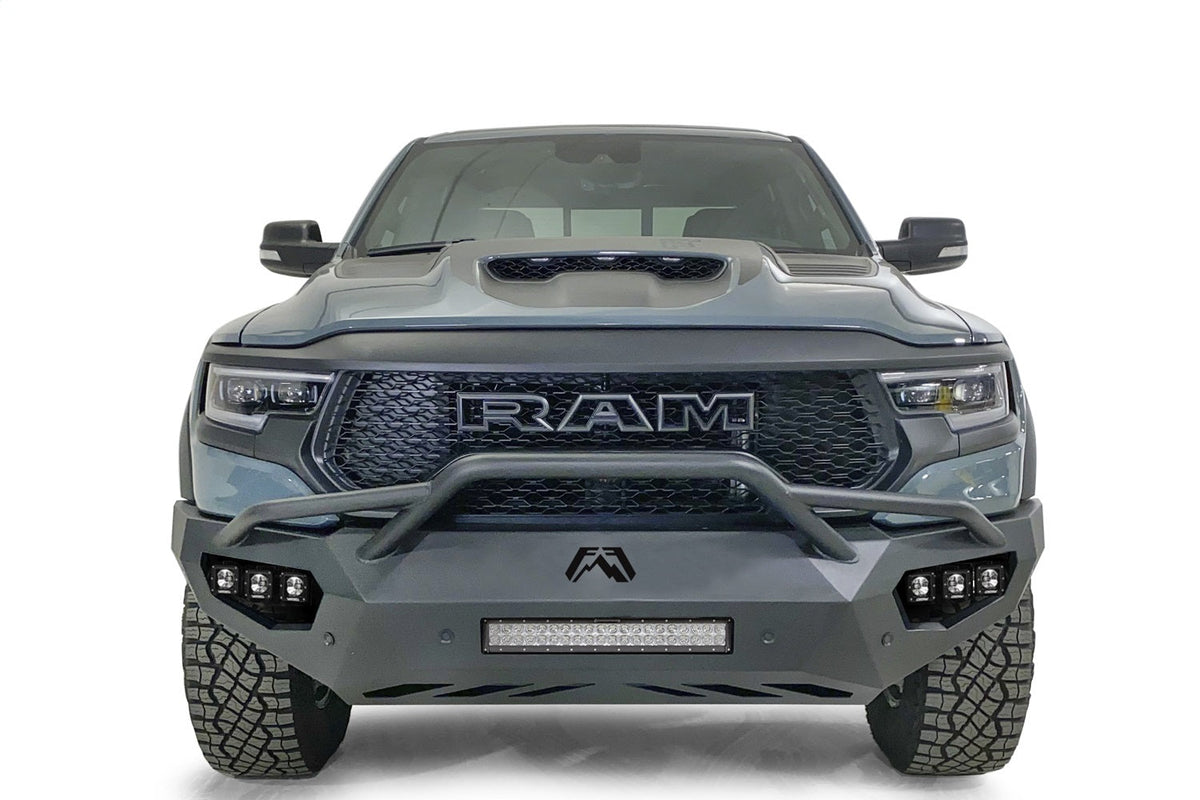 Fab Fours 2021 2025 Dodge Ram TRX Vengeance Front w Pre-runner Guard