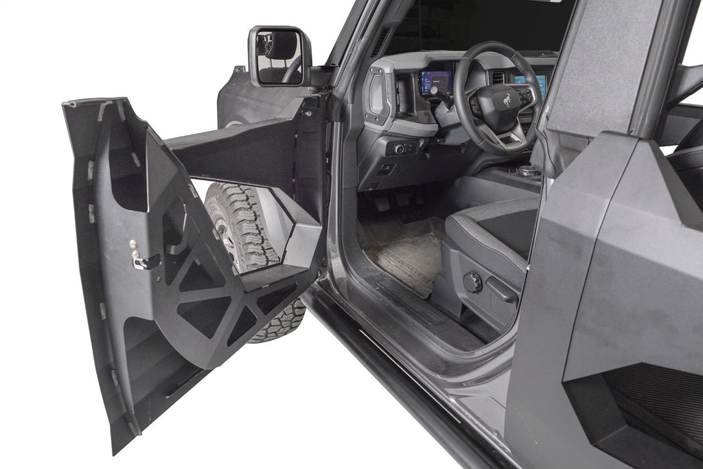 Fab Fours 2021 2025 Ford Bronco Trail Door Inserts Bare