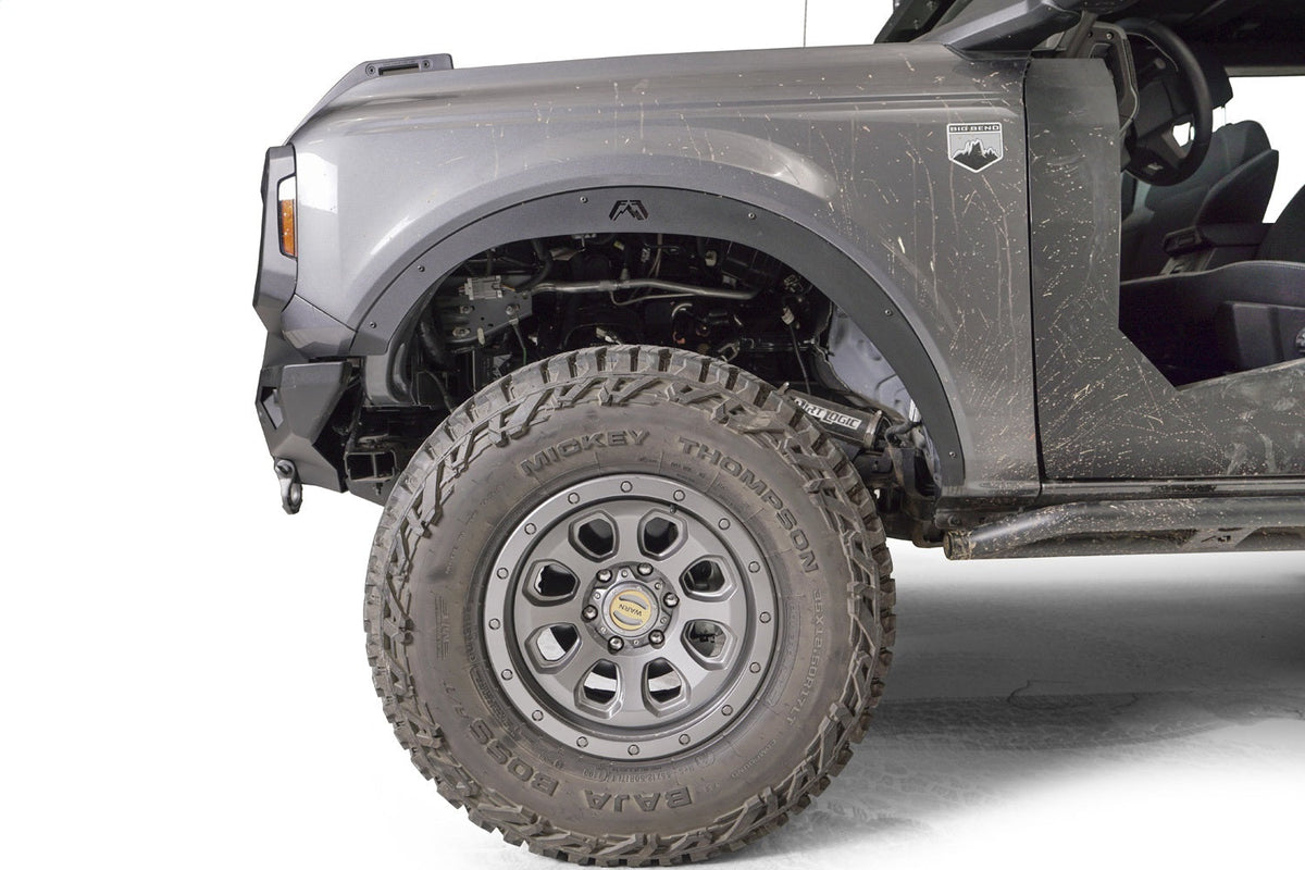Fab Fours 2021 2025 Ford Bronco Flare Delete Bare