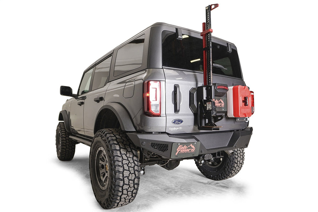 Fab Fours 2021 2025 Ford Bronco Spare Tire Delete Bare