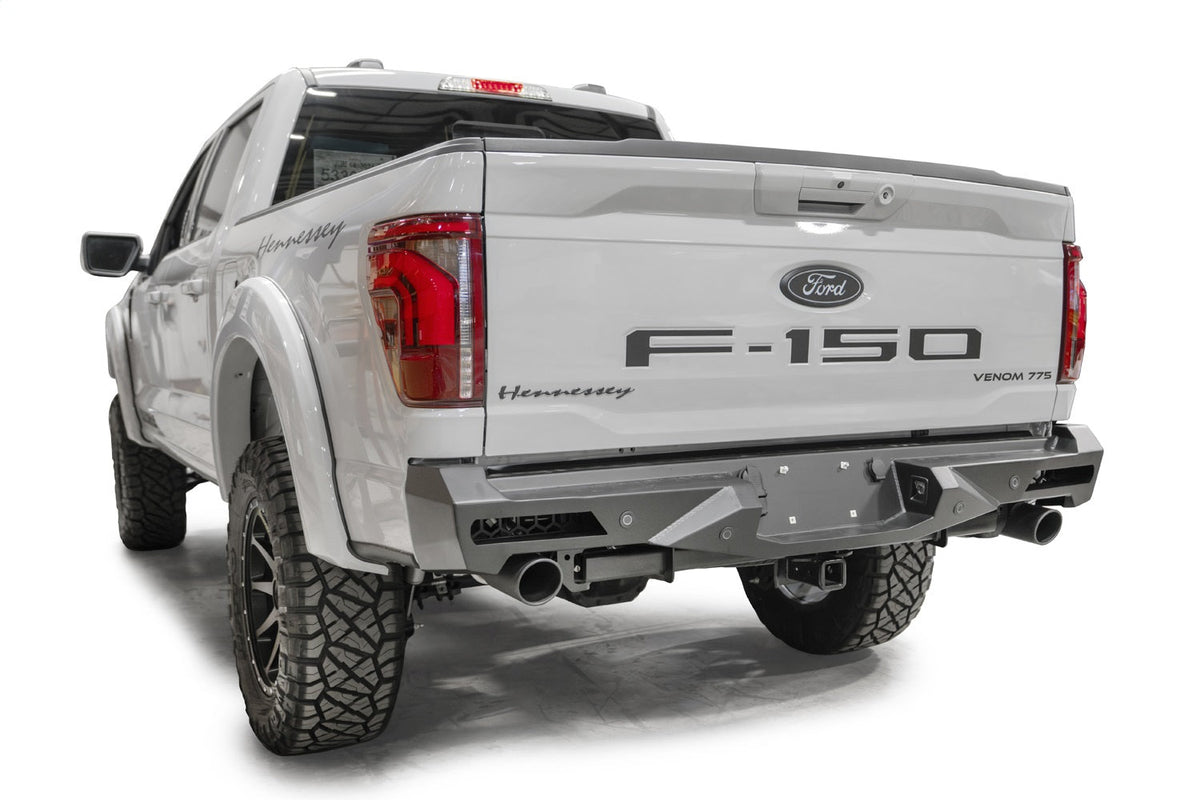 Fab Fours 2024 2026 Ford F150 Vengeance Rear Sensor Bumper