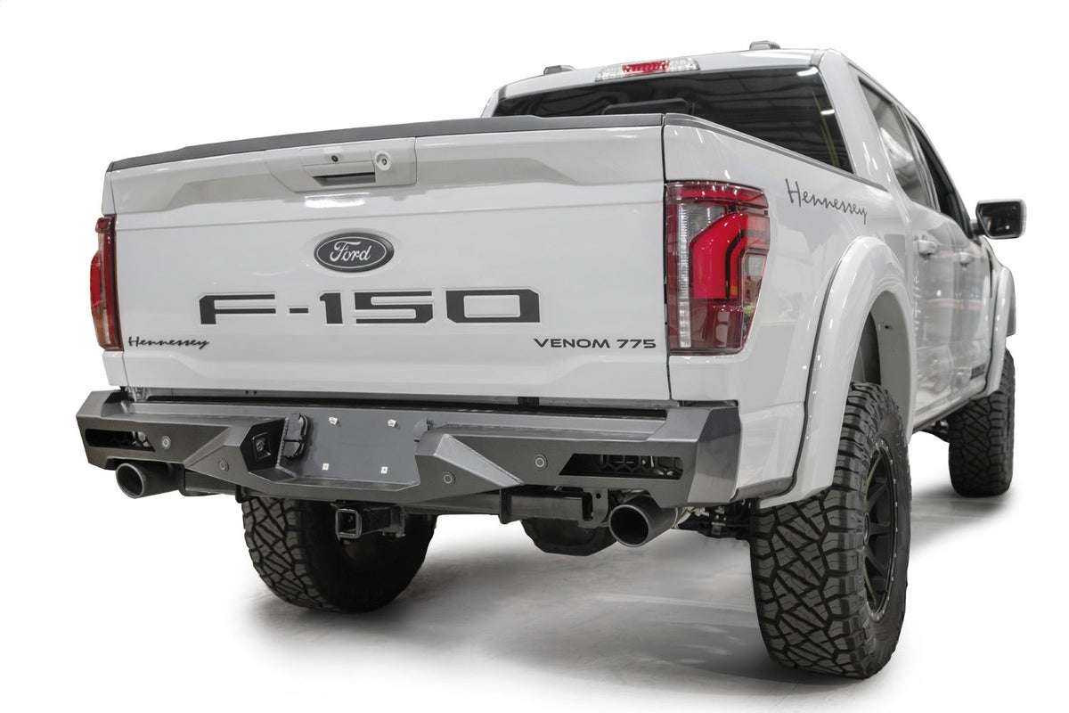 Fab Fours 2024 2026 Ford F150 Vengeance Rear Sensor Bumper