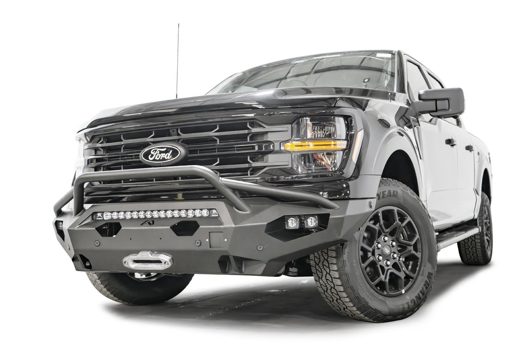 Fab Fours 2024 2026 2024 Ford F150 Matrix front Bumper w pre-runner guard