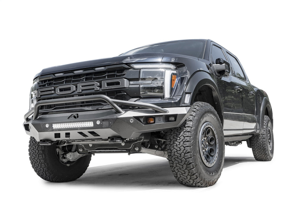 Fab Fours 2024 2026 Ford F150 Raptor Vengeance Front Sensor Bumper w Pre-Runner Guard