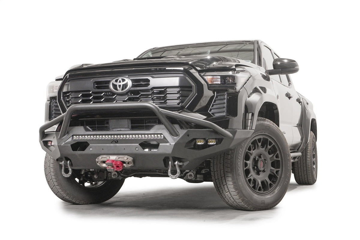 Fab Fours 2024 2026 Toyota Tacoma Matrix Front Bumper w Pre-Runner Guard Bare
