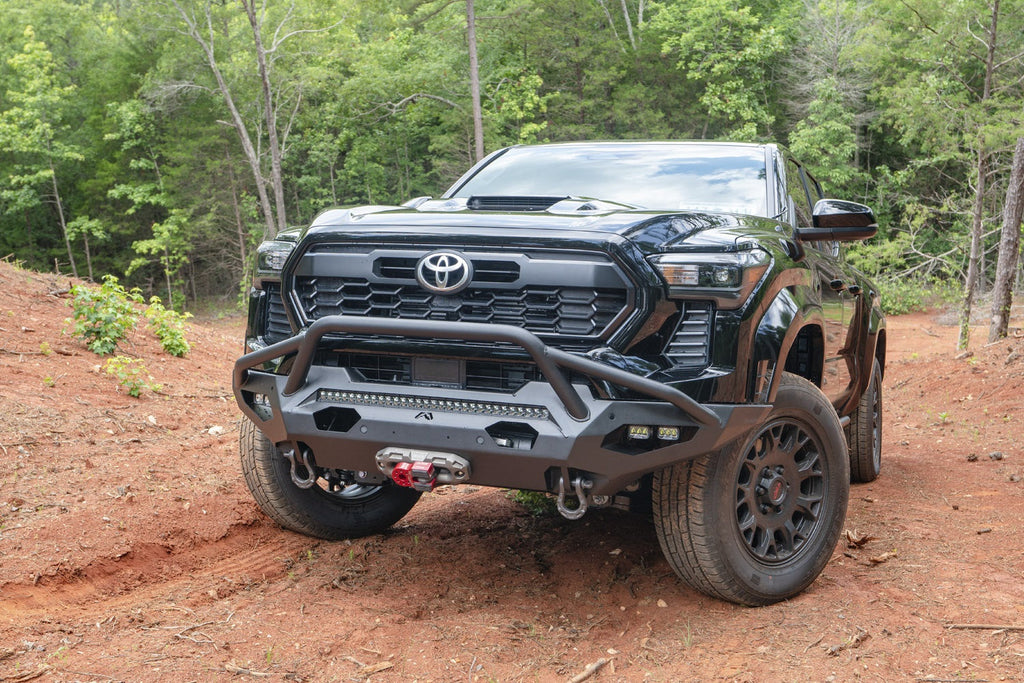 Fab Fours 2024 2026 Toyota Tacoma Matrix Front Bumper w Pre-Runner Guard Bare