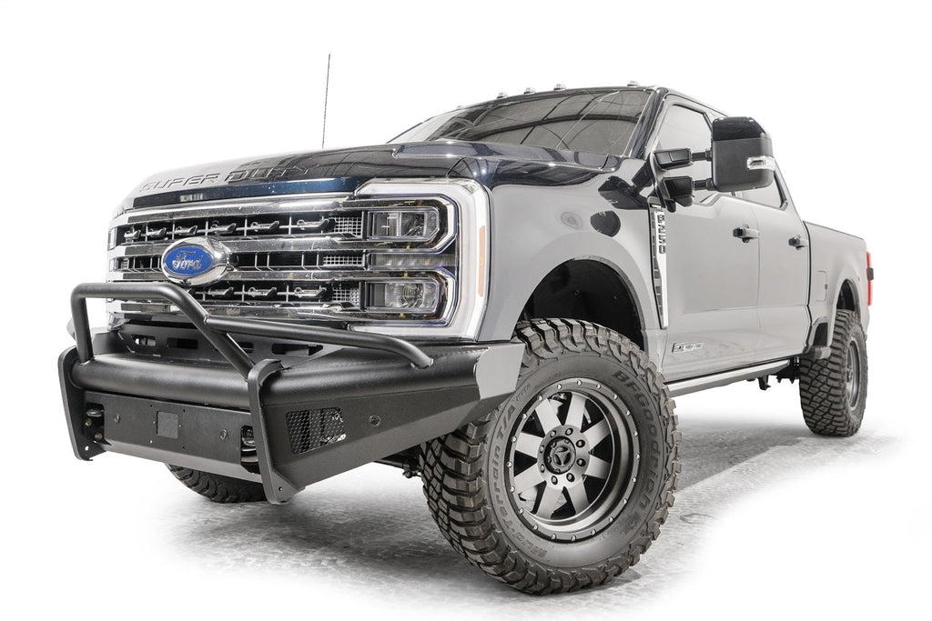 Fab Fours 2023 2026 Ford Super Duty F250-F550 Elite Front Bumper w Pre-Runner Guard