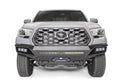Fab Fours 2016 2023 Tacoma Hybrid Front Winch Bumper with No Guard Bare