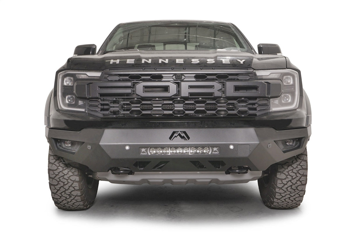 Fab Fours 2024 2026 Ford Ranger Raptor Vengeance Front Bumper w No Guard