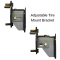 Motobilt Jeep JK Tire Carrier 07-17 Wrangler JK Up to 37 Inch Tire Motobilt