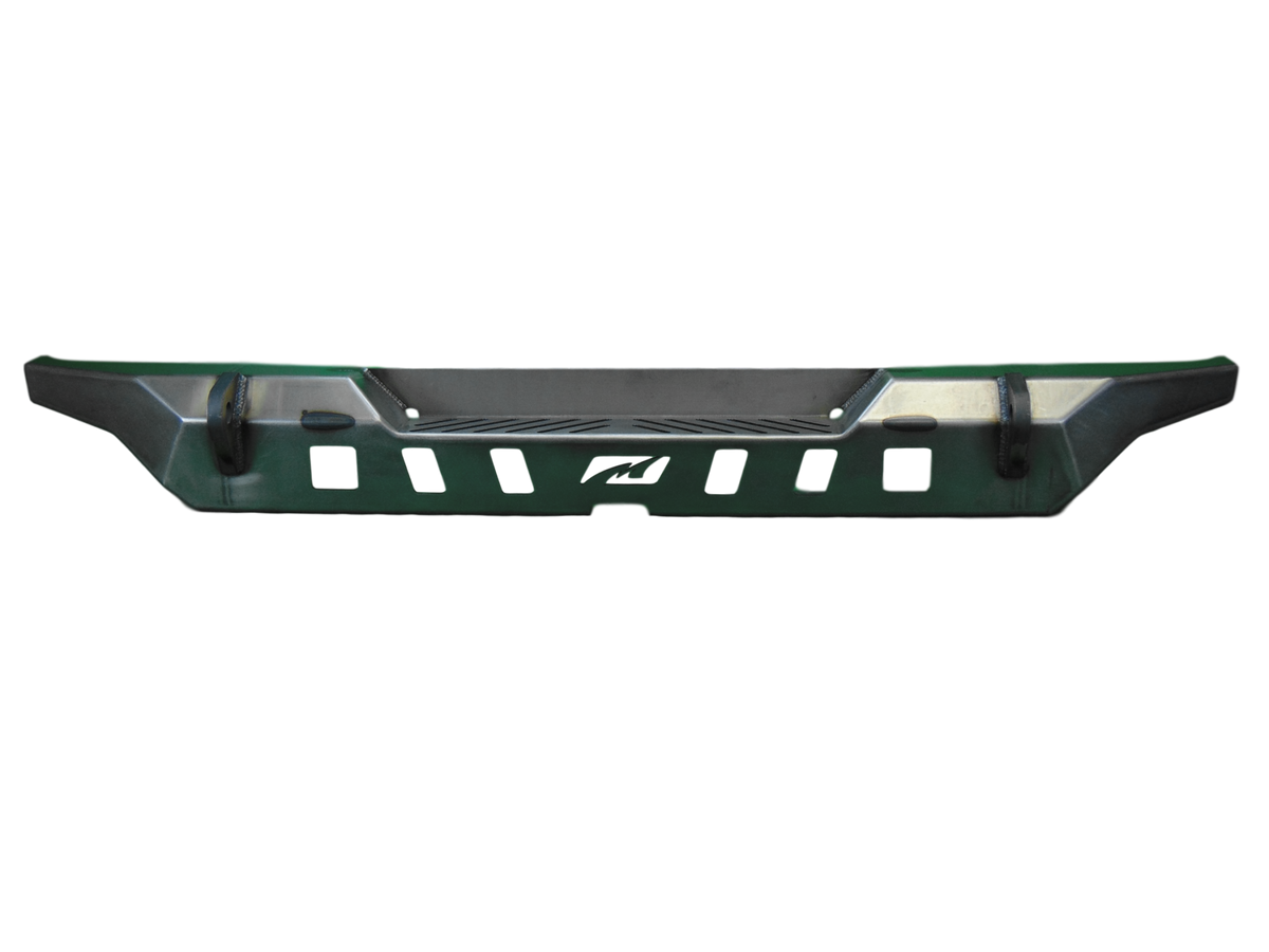 Motobilt Jeep JL Rear Bumper Crusher With Light Mounts With Spare Tire Cut Out 2018-Present Wrangler JL Motobilt