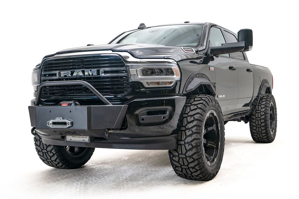Fab Fours 2019 2026 Dodge 2500-3500 HD Large Frame Winch Mount