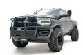 Fab Fours 2019 2026 Dodge 2500-3500 HD Large Frame Winch Mout w Full Grill Guard