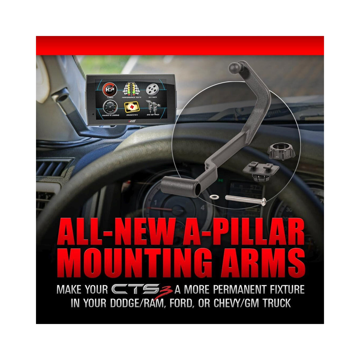 Edge 2019-2025 Ram 1500 Display Mount