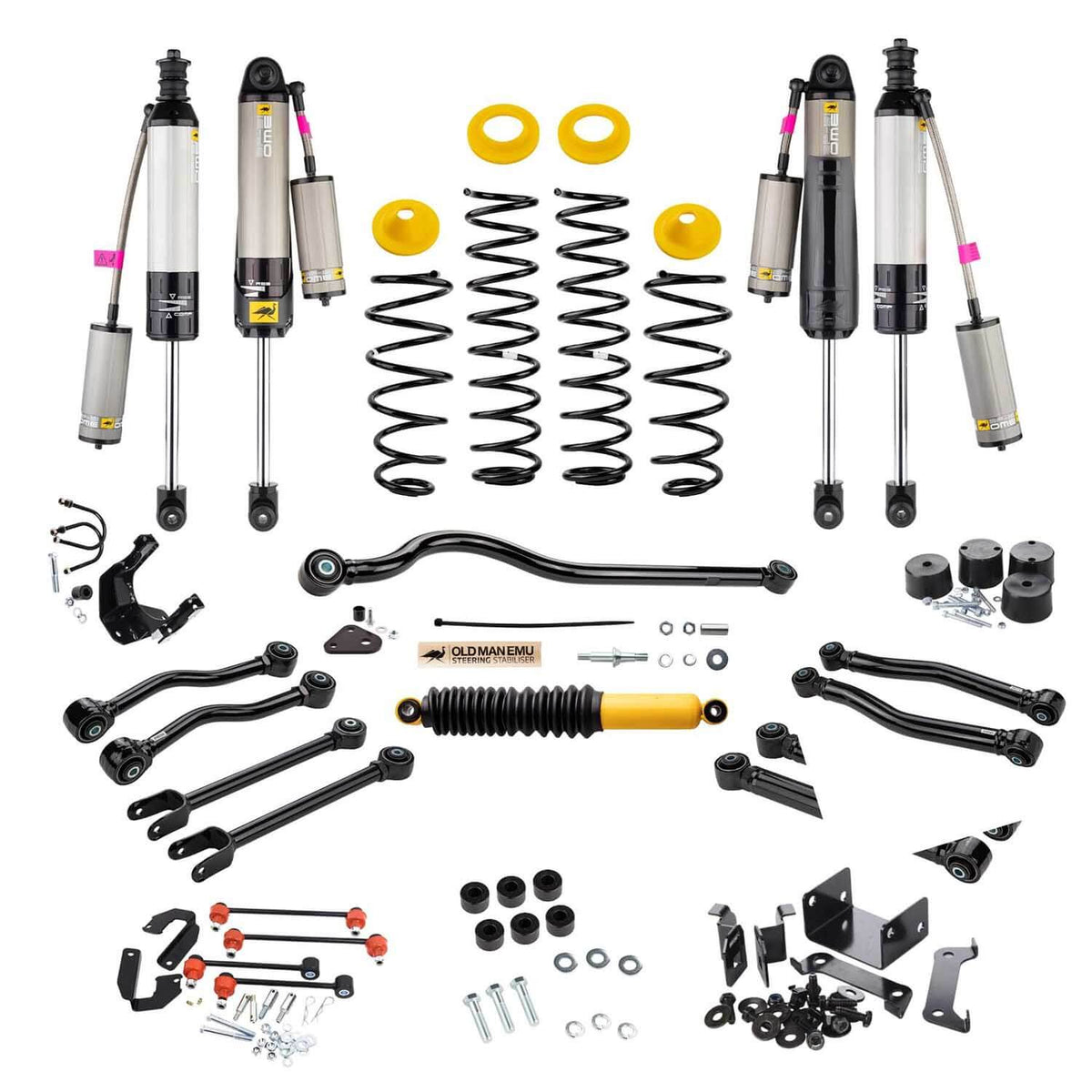 ARB JK WRANGLER 4 BP51 PREMIER LIFT KIT W CONT ARMS