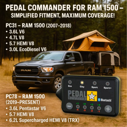 Pedal Commander Throttle Response Controller - Ram 1500 (2019-Present)