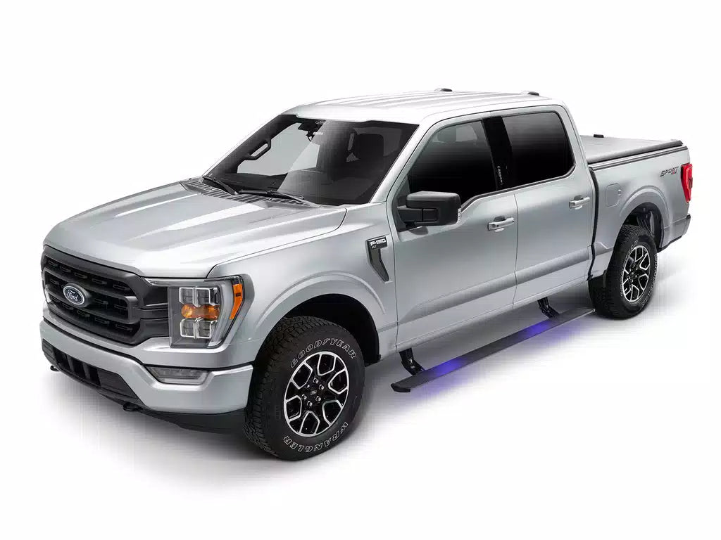 AMP 2023 2026 FORD F-250 SUPER DUTY BLACK POWERSTEP PLUG PLAY
