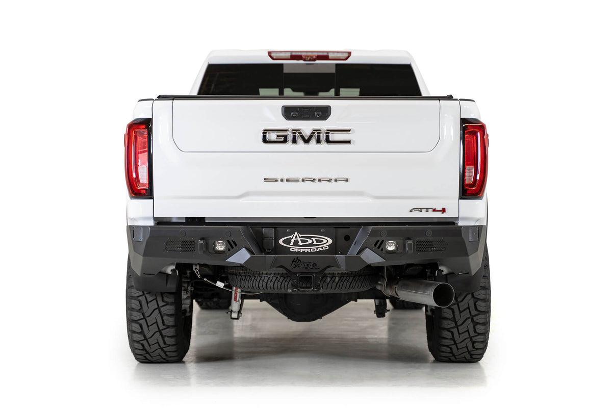 Addictive Desert Designs 2020-2023 GMC Sierra 2500 3500 2020-2023 Chevrolet Silverado 2500 3500 Addictive Desert Designs Bomber HD Rear Bumper