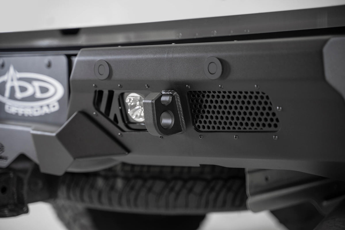 Addictive Desert Designs 2020-2023 GMC Sierra 2500 3500 2020-2023 Chevrolet Silverado 2500 3500 Addictive Desert Designs Bomber HD Rear Bumper