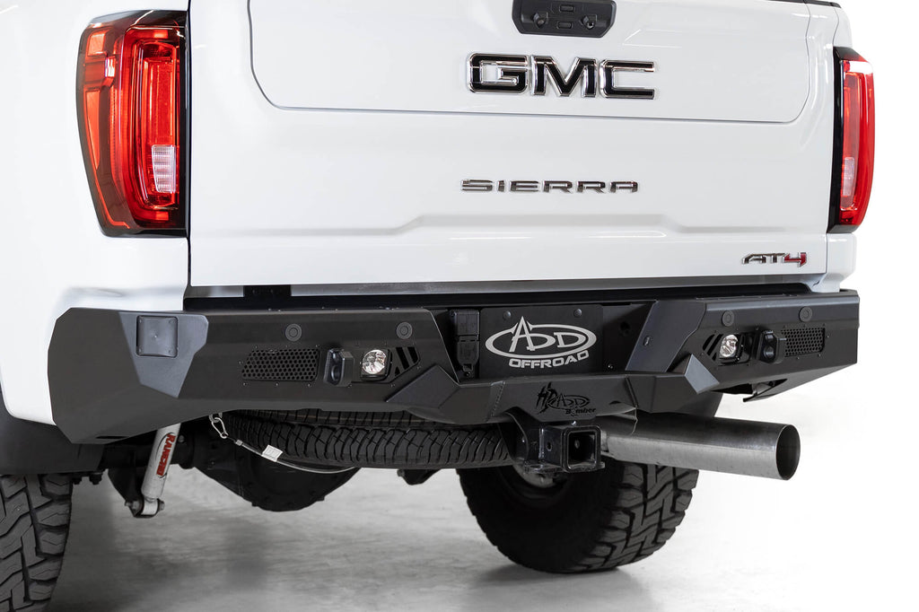 Addictive Desert Designs 2020-2023 GMC Sierra 2500 3500 2020-2023 Chevrolet Silverado 2500 3500 Addictive Desert Designs Bomber HD Rear Bumper