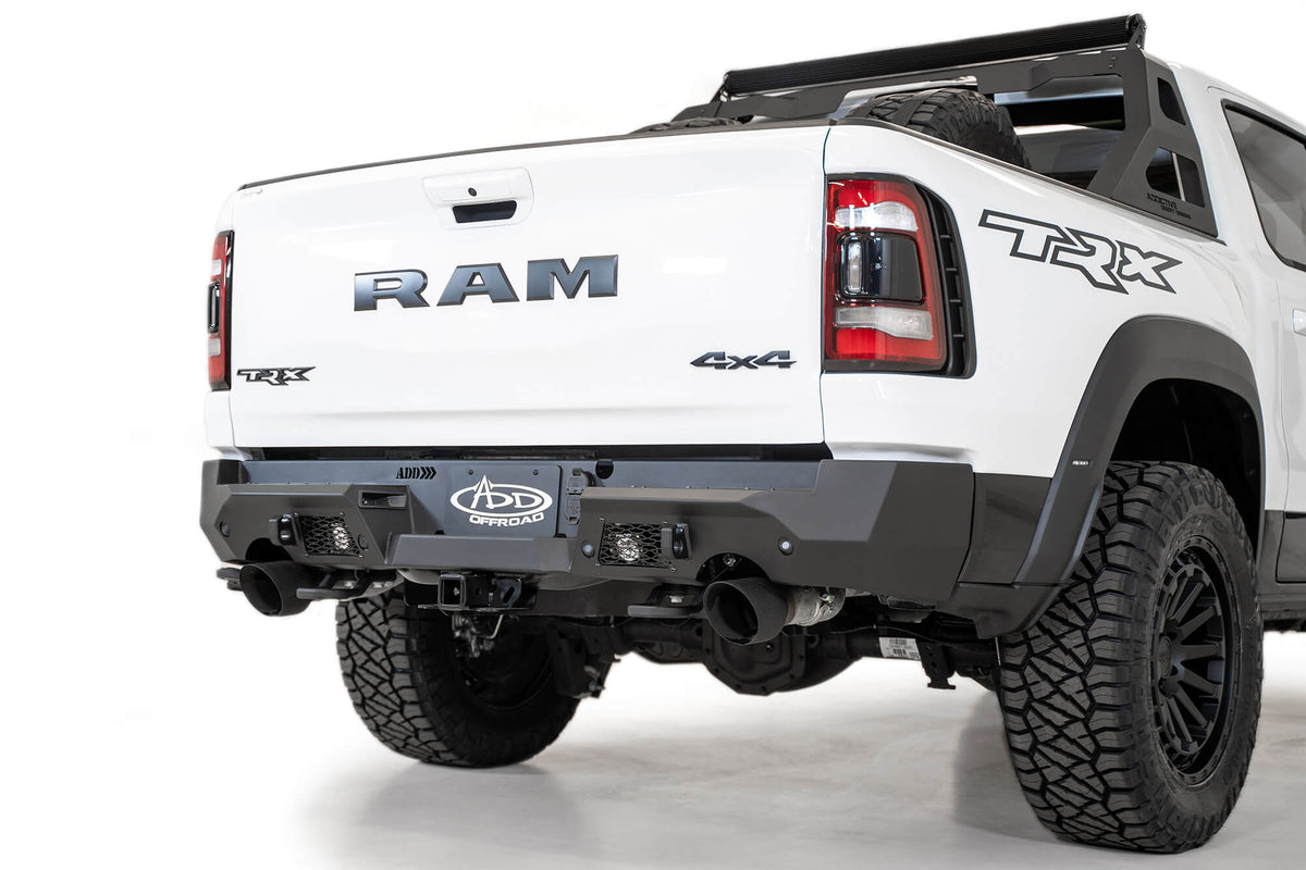 Addictive Desert Designs 2021-2024 RAM 1500 TRX Addictive Desert Designs Stealth Fighter Rear Bumper