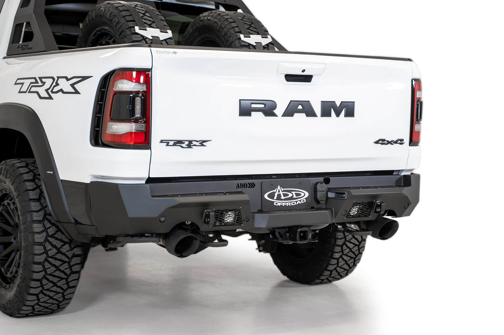Addictive Desert Designs 2021-2024 RAM 1500 TRX Addictive Desert Designs Stealth Fighter Rear Bumper