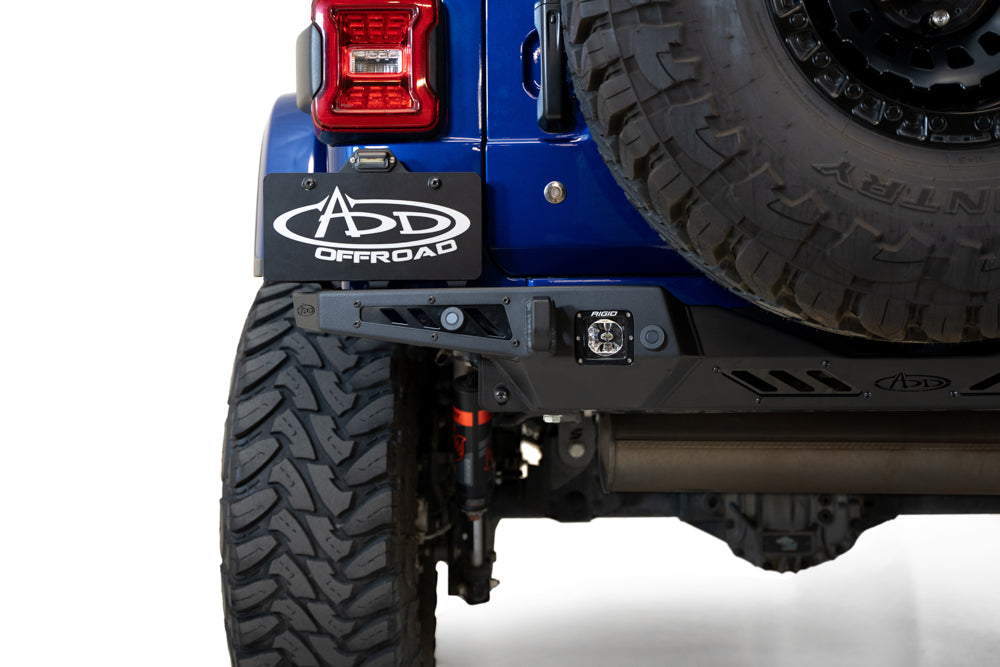 Addictive Desert Designs 2018 -2025 Jeep JL JLU Wrangler Addictive Desert Designs Stealth Fighter Rear Bumper