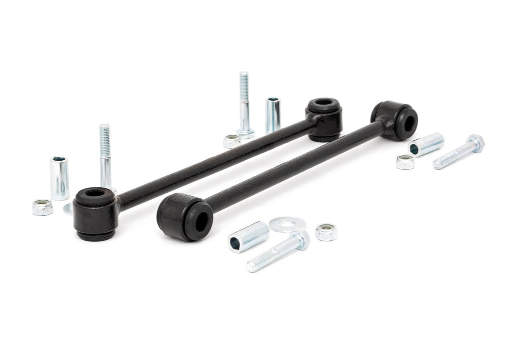 Rough Country Sway Bar Links Rear 6 Inch Lift Jeep Wrangler JK Wrangler Unlimited (07-18)