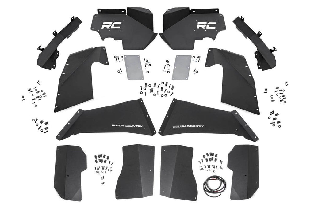 Rough Country Inner Fenders FR RR Vertex Jeep Wrangler JK Wrangler Unlimited (07-18)