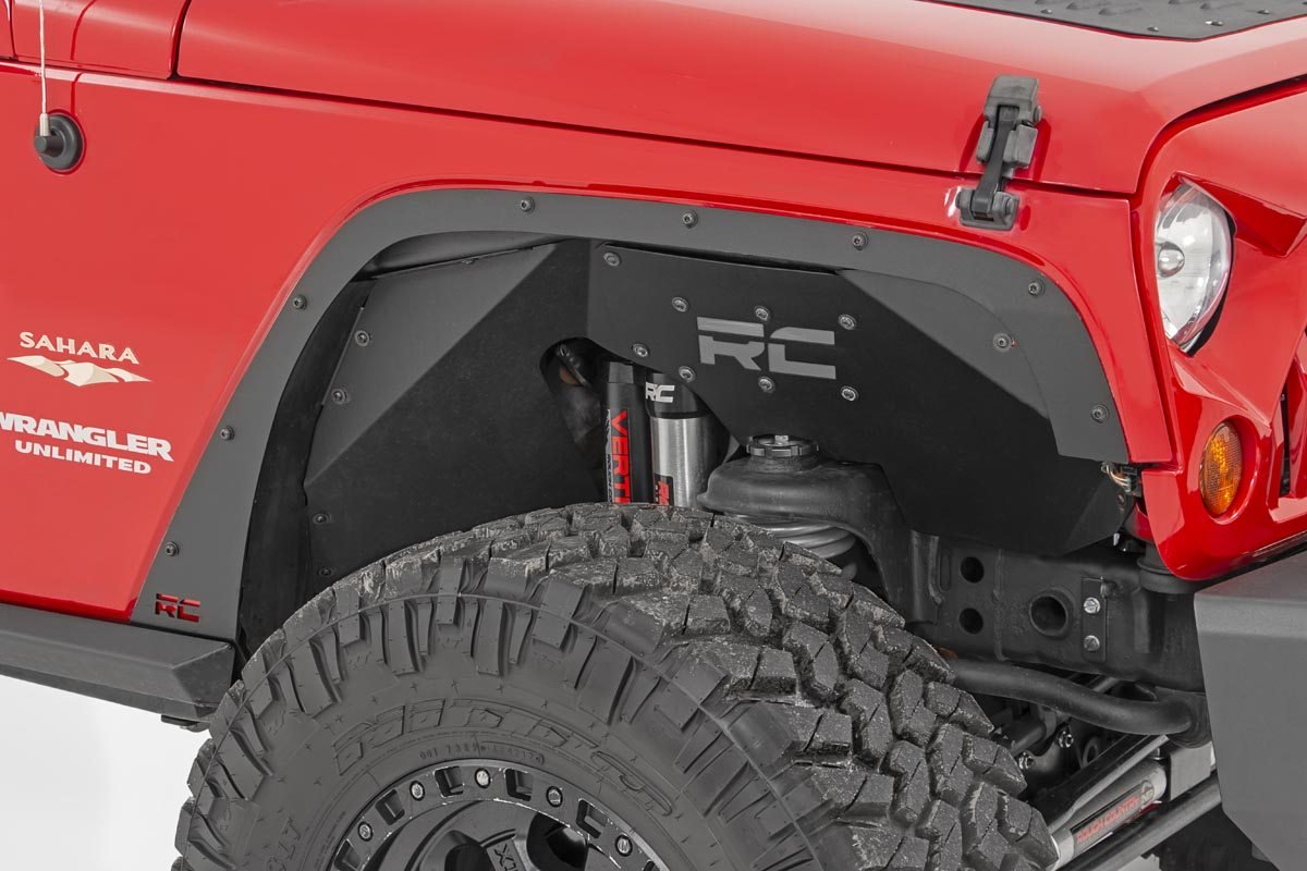 Rough Country Fender Delete Kit FR RR Jeep Wrangler JK Wrangler Unlimited (2007-2018)