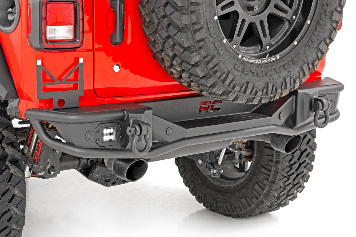 Rough Country Rear Bumper Tubular Jeep Wrangler JL (18-26) Wrangler Unlimited (18-26)