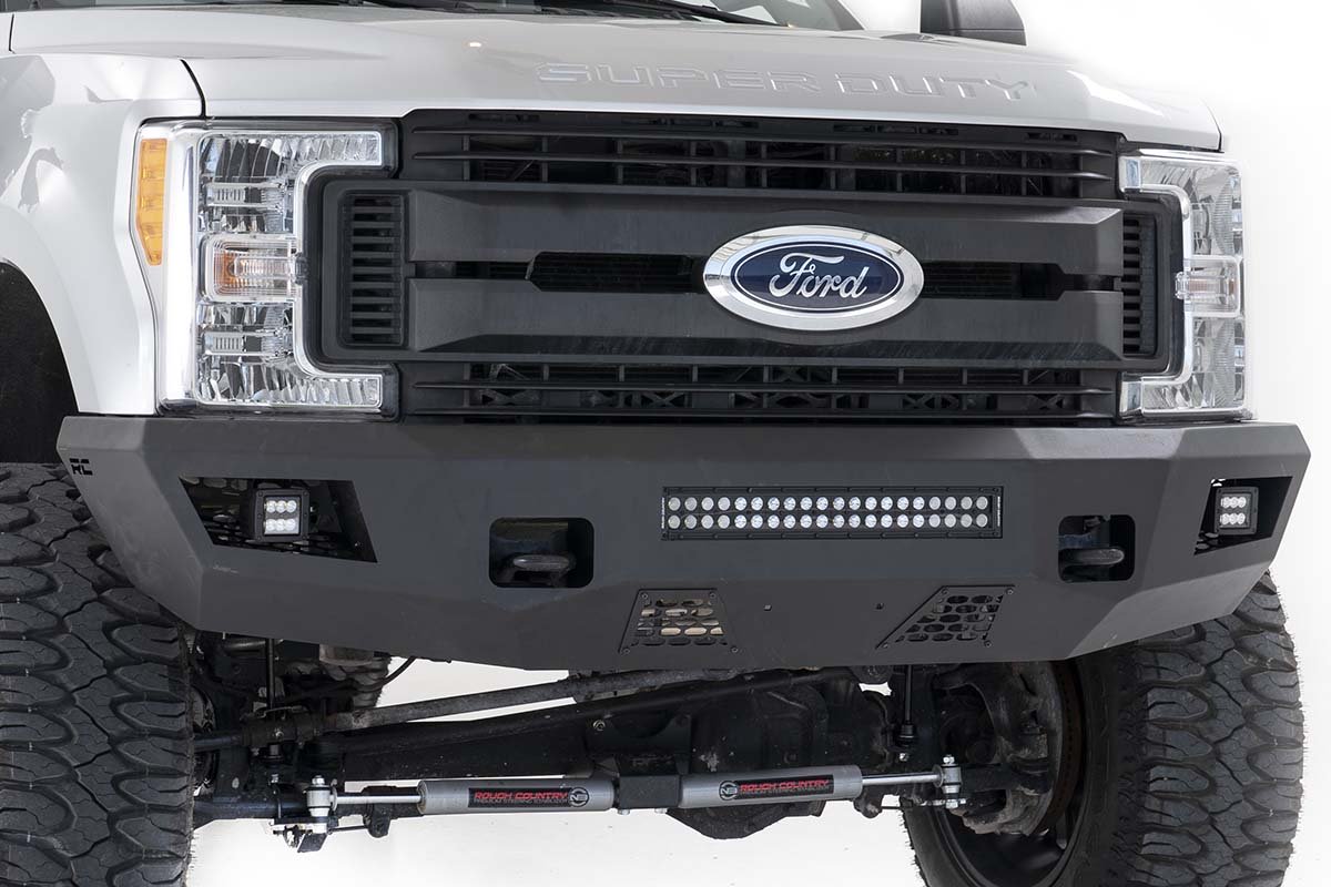 Rough Country Front Bumper Ford F-250 F-350 Super Duty 2WD 4WD (2017-2022)