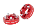 Rough Country 1.5 Inch Wheel Spacers 5x4.5 Red Jeep Cherokee XJ Comanche MJ Wrangler TJ