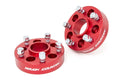 Rough Country 1.5 Inch Wheel Adapters 5x4.5 to 5x5 Red Jeep Cherokee XJ Comanche MJ Wrangler TJ