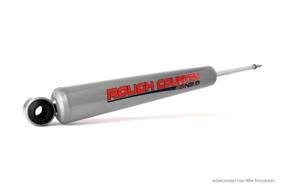 Rough Country Toyota FJ-40 Land Cruiser 64-80 N2.0 Rear Shock Absorber 0-3 Inch Rough Country Silver 4WD Powder Coat20030_P