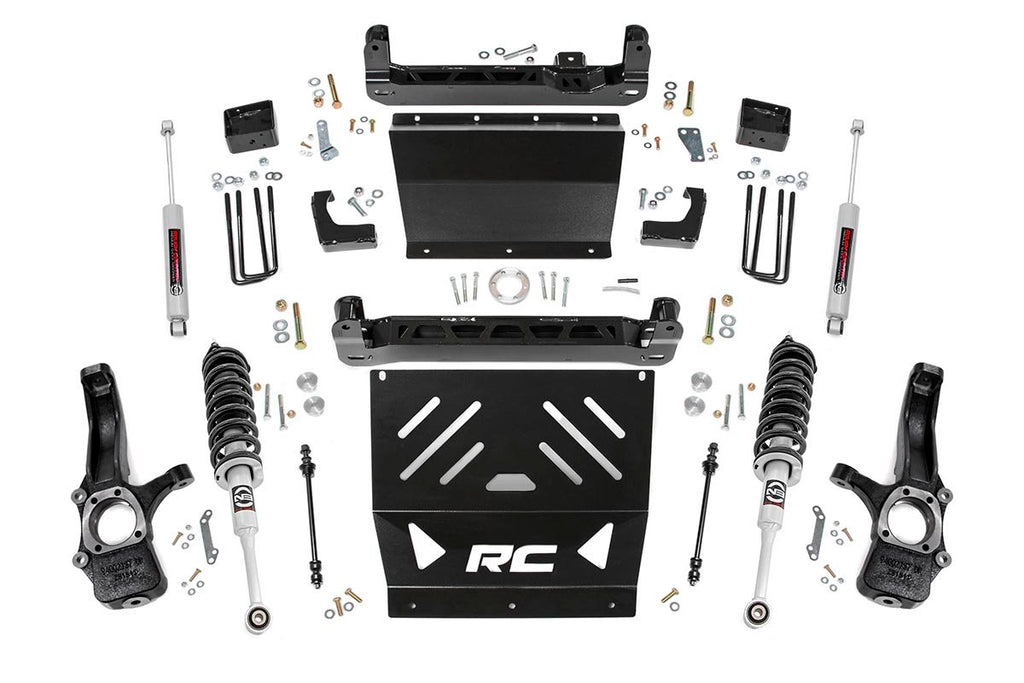 Rough Country 4 Inch Lift Kit N3 Struts Chevy GMC Canyon Colorado 2WD 4WD (2015-2022)