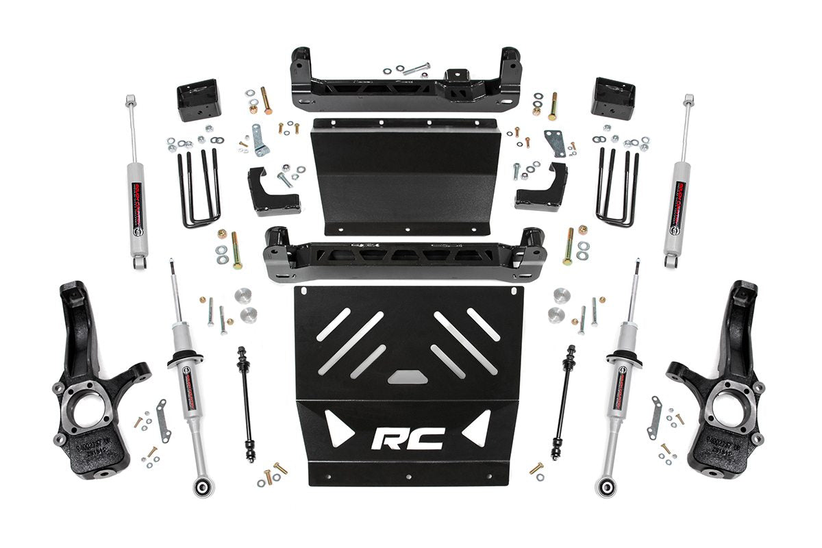 Rough Country 6 Inch Lift Kit N3 Struts Chevy GMC Canyon Colorado 2WD 4WD (2015-2022)