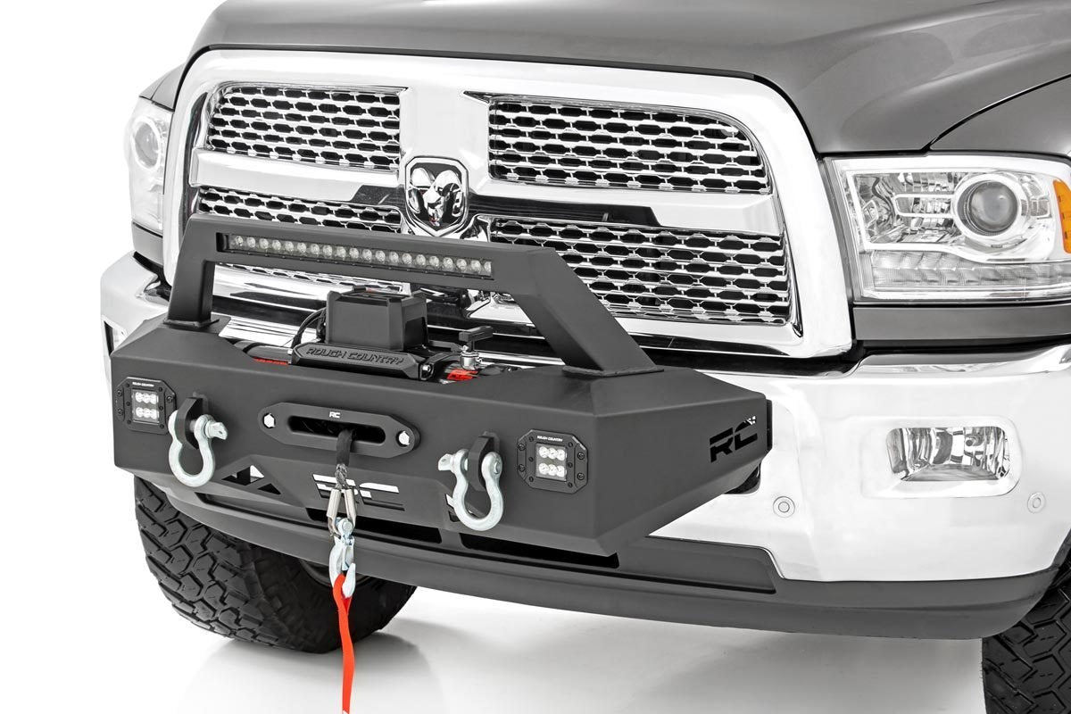Rough Country EXO Winch Mount Kit Ram 2500 2WD 4WD (2014-2018)