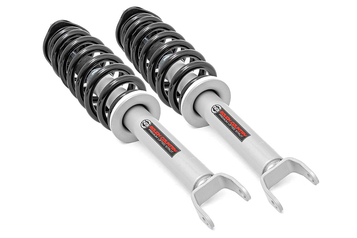 Rough Country Loaded Strut Pair 6 Inch Ram 1500 4WD 2012-2018 and Classic