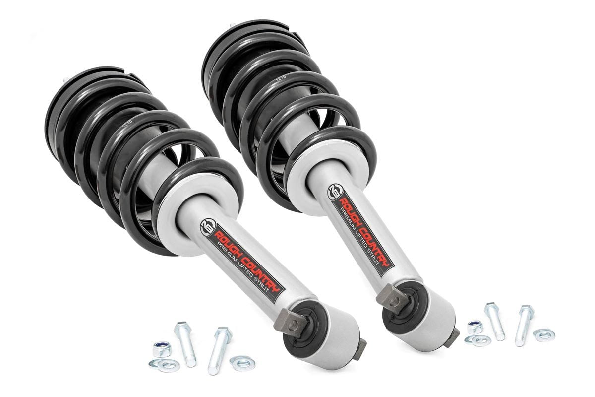 Rough Country Loaded Strut Pair 3.5 Inch Chevy GMC Sierra 1500 (19-26) Silverado 1500 (19-26)