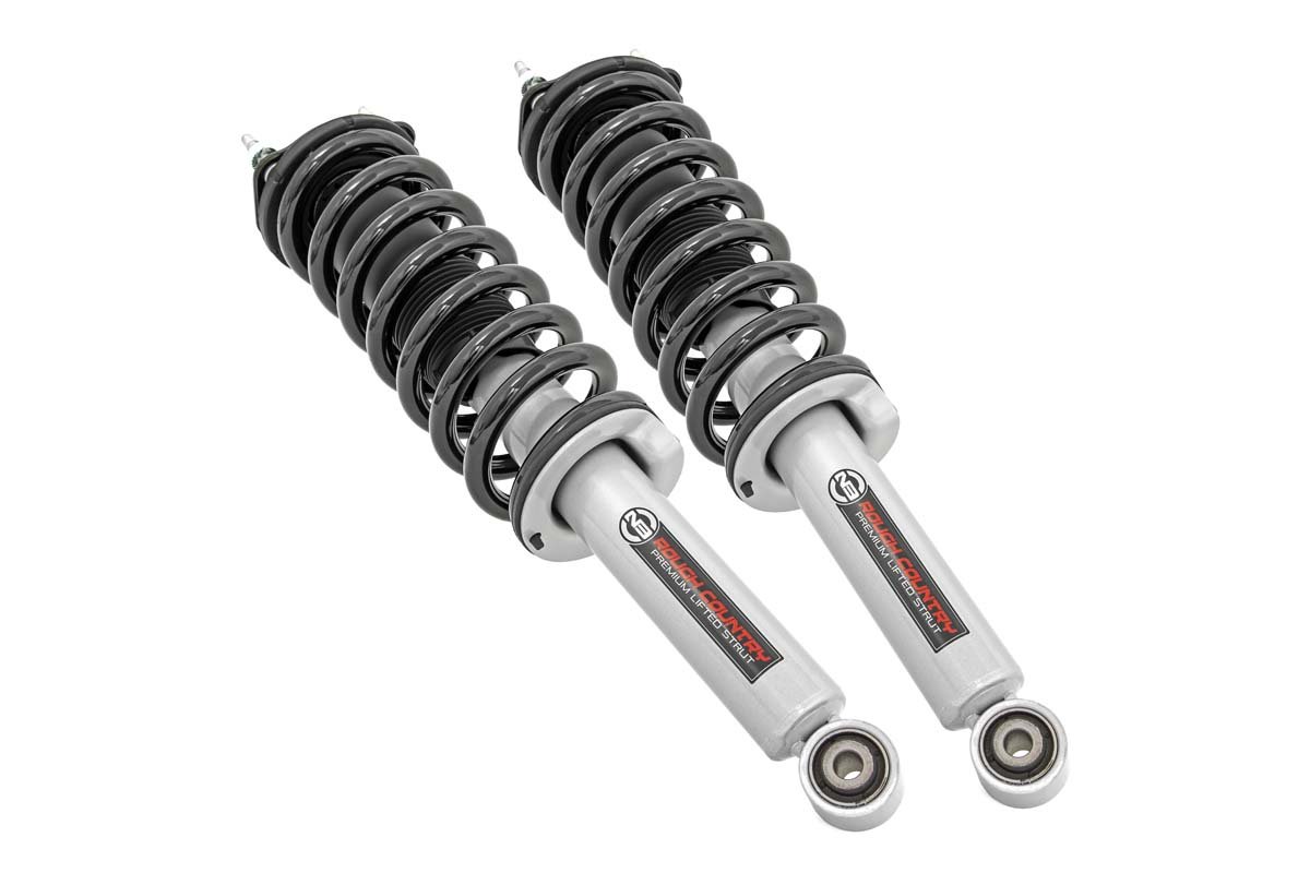 Rough Country N3 Leveling Struts 2 Inch Loaded Strut Chevy GMC Canyon Colorado 15-22