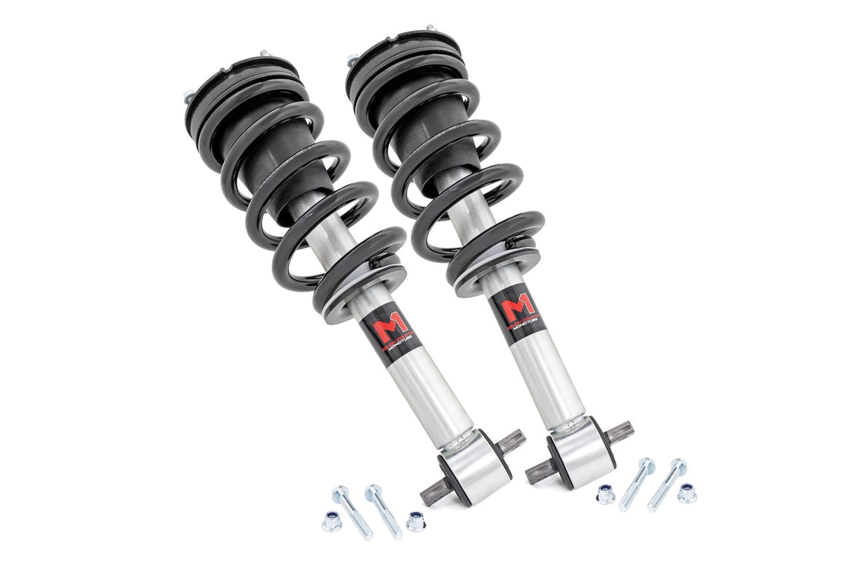 Rough Country M1 Loaded Strut Pair 3.5in Chevy GMC Sierra 1500 (19-26) Silverado 1500 (19-26)